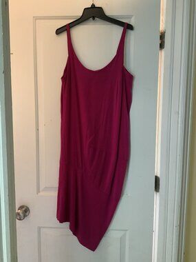 Karen Zambos Purple Dress